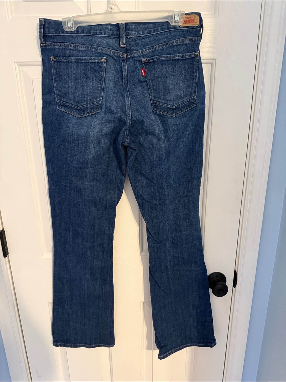 Levi's Women's Boot Cut Jeans in Deep Blue Denim